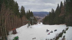 Výstupní stanice lanové dráhy