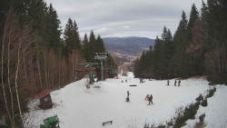 Výstupní stanice lanové dráhy