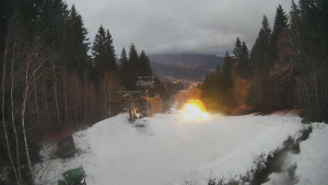 SKICENTRUM Miroslav Lipová Lázně - Výstupní stanice lanové dráhy - 11.2.2026 v 17:30 SKICENTRUM Miroslav Lipová Lázně - Výstupní stanice lanové dráhy - 11.2.2026 v 17:30