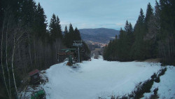 Výstupní stanice lanové dráhy