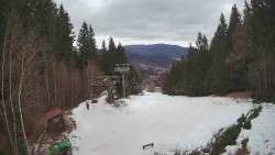 Výstupní stanice lanové dráhy