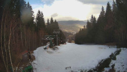 Výstupní stanice lanové dráhy