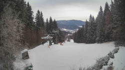 Výstupní stanice lanové dráhy