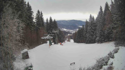 Výstupní stanice lanové dráhy