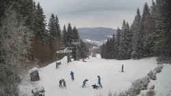 Výstupní stanice lanové dráhy