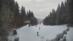 Výstupní stanice lanové dráhy