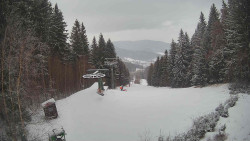 Výstupní stanice lanové dráhy