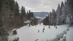 Výstupní stanice lanové dráhy