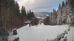 Výstupní stanice lanové dráhy