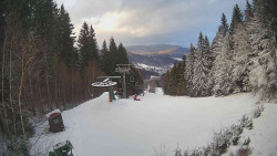 Výstupní stanice lanové dráhy