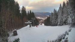 Výstupní stanice lanové dráhy