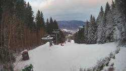 Výstupní stanice lanové dráhy