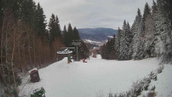 Výstupní stanice lanové dráhy