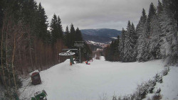 Výstupní stanice lanové dráhy