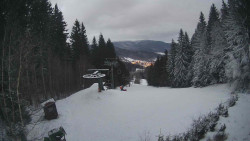 Výstupní stanice lanové dráhy