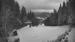 Výstupní stanice lanové dráhy