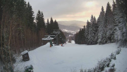 Výstupní stanice lanové dráhy