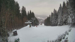 Výstupní stanice lanové dráhy