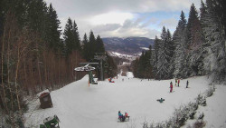 Výstupní stanice lanové dráhy