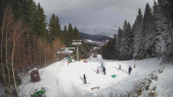 Výstupní stanice lanové dráhy