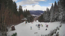 Výstupní stanice lanové dráhy