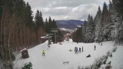 Výstupní stanice lanové dráhy