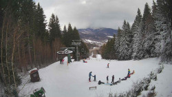 Výstupní stanice lanové dráhy