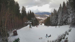 Výstupní stanice lanové dráhy