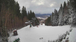 Výstupní stanice lanové dráhy