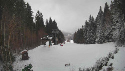 Výstupní stanice lanové dráhy