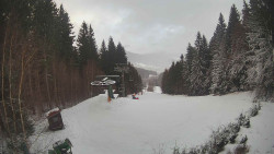 Výstupní stanice lanové dráhy