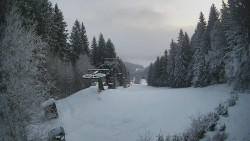 Výstupní stanice lanové dráhy