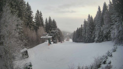 Výstupní stanice lanové dráhy