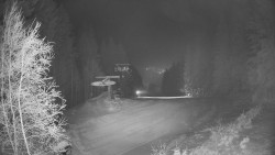 Výstupní stanice lanové dráhy