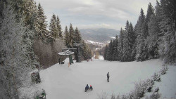 Výstupní stanice lanové dráhy