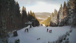 Výstupní stanice lanové dráhy