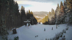 Výstupní stanice lanové dráhy