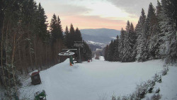 Výstupní stanice lanové dráhy