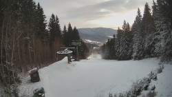 Výstupní stanice lanové dráhy