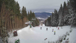 Výstupní stanice lanové dráhy