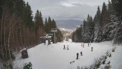 Výstupní stanice lanové dráhy