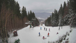 Výstupní stanice lanové dráhy