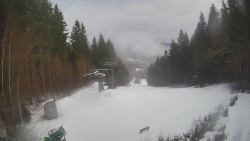 Výstupní stanice lanové dráhy