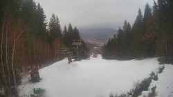 Výstupní stanice lanové dráhy