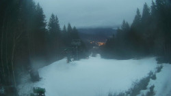 Výstupní stanice lanové dráhy