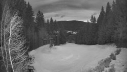 Výstupní stanice lanové dráhy