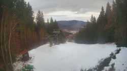 Výstupní stanice lanové dráhy