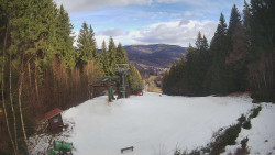 Výstupní stanice lanové dráhy