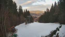 Výstupní stanice lanové dráhy