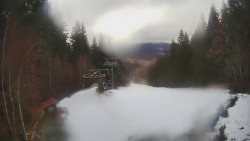 Výstupní stanice lanové dráhy